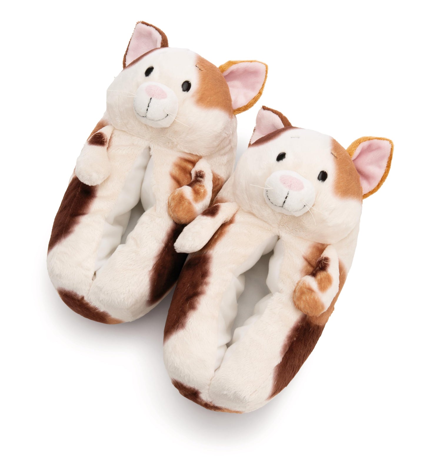 NICI Dog Slippers, Brown, EU 36-39/UK 3-6 (M), Warm NICI cuddly toy Slippers for Boys and Girls of all ages, Animal Shoes with Non-Slip Sole - 62169