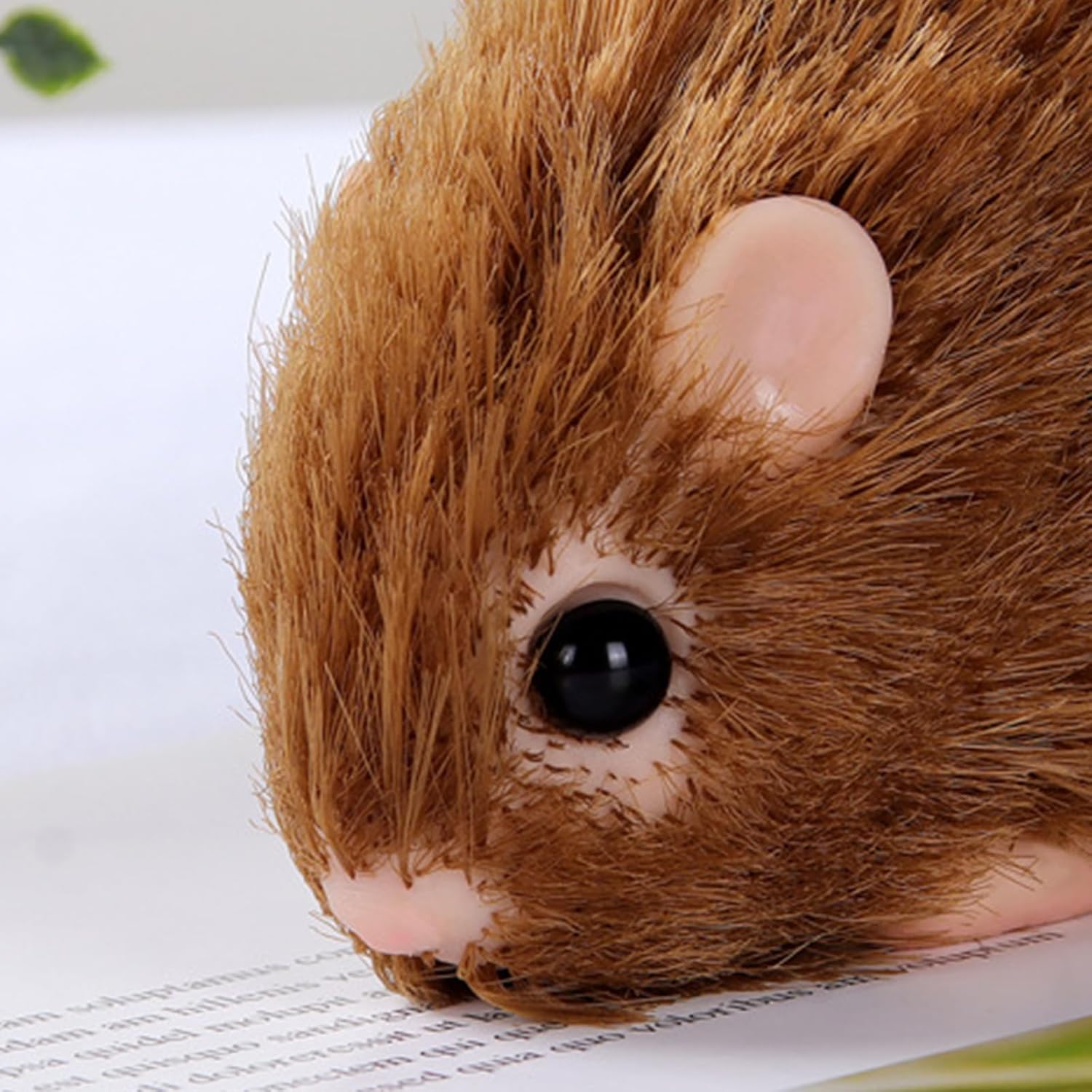 Gramigg Silicone Hamster Model Toy Collectable Figurine Realistic Animal Doll Office Display Model Toy Hamster Reborns Kids